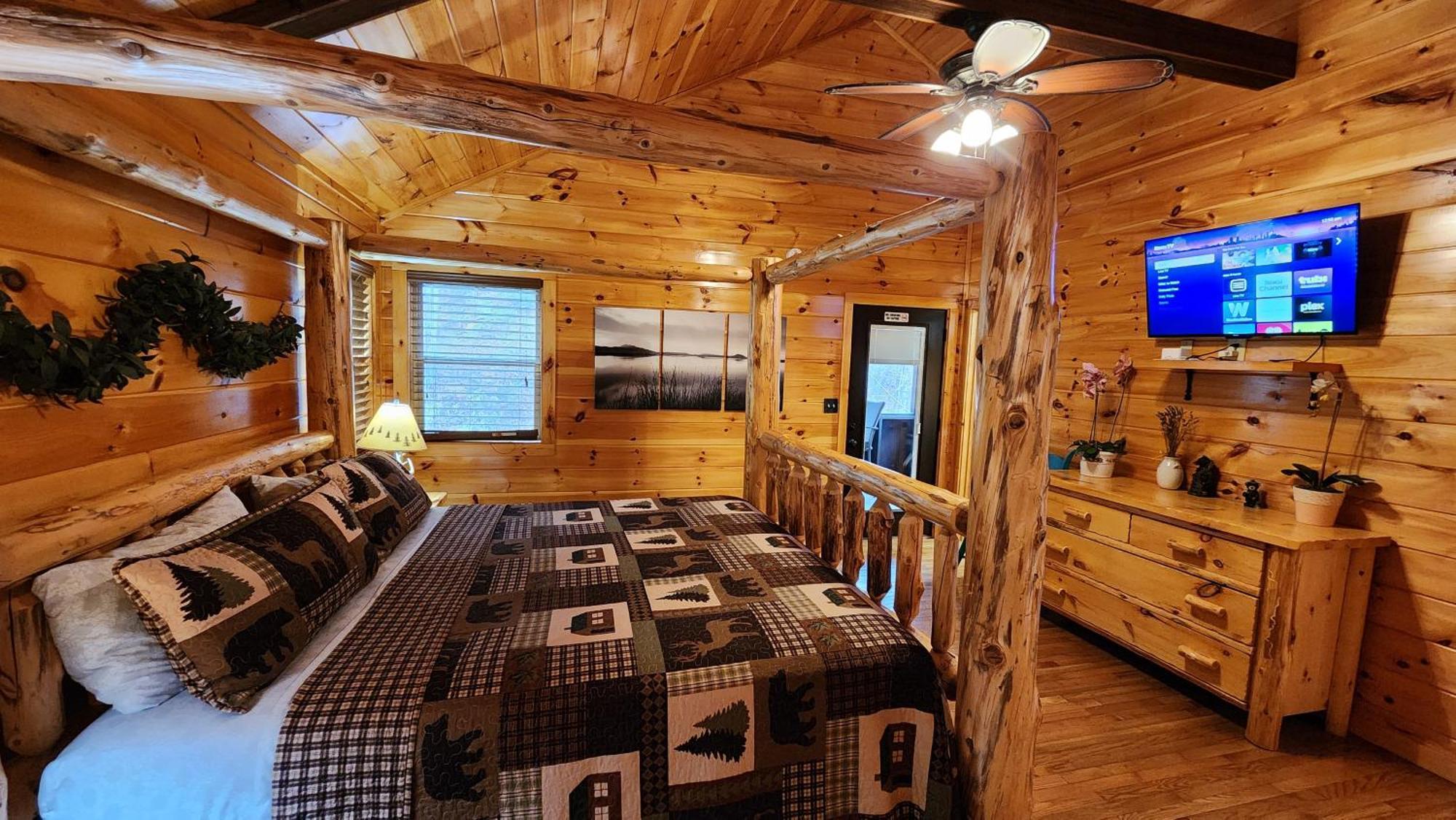 Lazy Bear Cabin セバービル エクステリア 写真